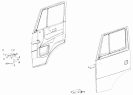 Установка косынок передка и ограничителя открывания двери 65115-6108005