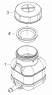 Бачок главного цилиндра привода сцепления 5320-1602560