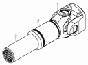 Вал карданный с шарниром 53205-2201017-10