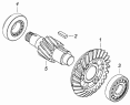 Шестерня ведомая коническая 5320-2402064-10