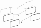 Установка стекол окна задка 65115-5603005