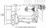 Установка коробки отбора мощности