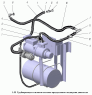 Трубопроводы и шланги системы предпускового подогрева двигателя