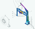 Установка держателя запасного колеса
