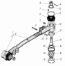 Тяга сошки рулевого управления