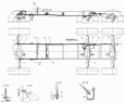 Система регулирования давления воздуха в шинах на автомобиль Урал-4320-1151-59