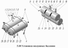 Установка воздушных баллонов