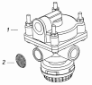 Ускорительный клапан с глушителем 5350-3518001-01