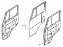 Дверь правая 53205-6100014