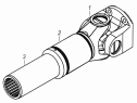 Вал карданный с шарниром 43255-2201017-20