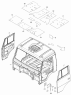Кабина с дверями окрашенная 43255-5000014
