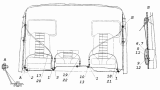 Установка ремней безопасности 53205-5000075-10