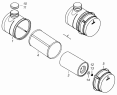 Фильтр воздушный 740.1109510-03