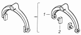 Вилка переключения 2-ой и 3-ей передач 14.1702026