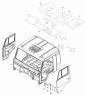 Кабина с дверями окрашенная 53205-5000014