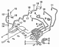 Топливные трубопроводы/FUEL PIPE ASSEMBLY