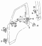 Замок и ручка передней двери/FRONT DOOR LOCK AND HANDLE
