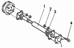 Вал карданный/STANDARD WHEELBASE OF THE TRANSMISSION SHAFT