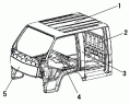 Кабина в сборе/CAB ASM
