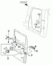 Замок и ручка задней двери/REAR DOOR LOCK AND HANDLE