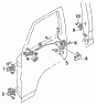 Замок и ручка передней двери/FRONT DOOR LOCK AND HANDLE