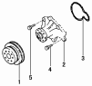 Водяной насос/WATER PUMP ASSEMBLY