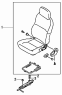 Сиденье водителя/DRIVER SEAT