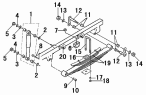 Подвеска задняя/REAR SUSPENSION
