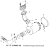Установка воздушного фильтра 65115-1109001-22