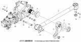 Установка рулевого механизма 4310-3400012