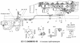 Установка трубопроводов 65115-3400018-19