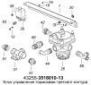 Блок управления тормозами третьего контура 43255-3518010-13