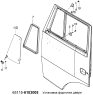 Установка форточек двери 65115-6103005