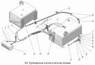 Трубопроводы и шланги системы питания (для автомобилей выпускаемых с 01.08.2014 года)
