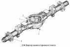 Картер заднего (среднего) моста