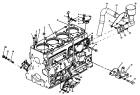 Блок цилиндров/CYLINDER BLOCK (2)