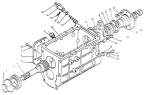 Картер КПП и первичный вал/TRANSMISSION PRIMARY SHAFT AND HOUSING