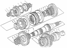 Главный вал/TRASMISSION MAINSHAFT