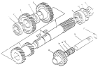 Вторичный вал/SHAFT UNIT