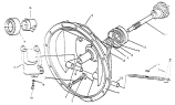 Первичный вал и картер сцепления/TRANSMISSION PRIMARY SHAFT AND CLUTCH HOUSING