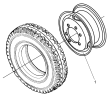 Колеса/WHEEL ASSEMBLY