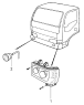 Переднее освещение/HEADLIGHT UNIT