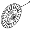 Сцепление/Clutch,rear