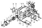 Коробка передач. Картер КПП и первичный вал/Transmission assy. transmission housing and imput shaft