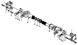 Карданная передача/Propeller shaft and slip