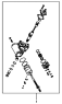 Рулевой механизм/Steering gear and bracket