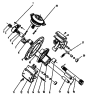 Тормоз передний/Front brake assembly