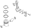Поршень и шатун/Crankshaft, connecting rod