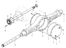 Картер заднего моста и полуоси/Rear axle