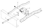 Держатель запасного колеса/Spare wheel carrier unit